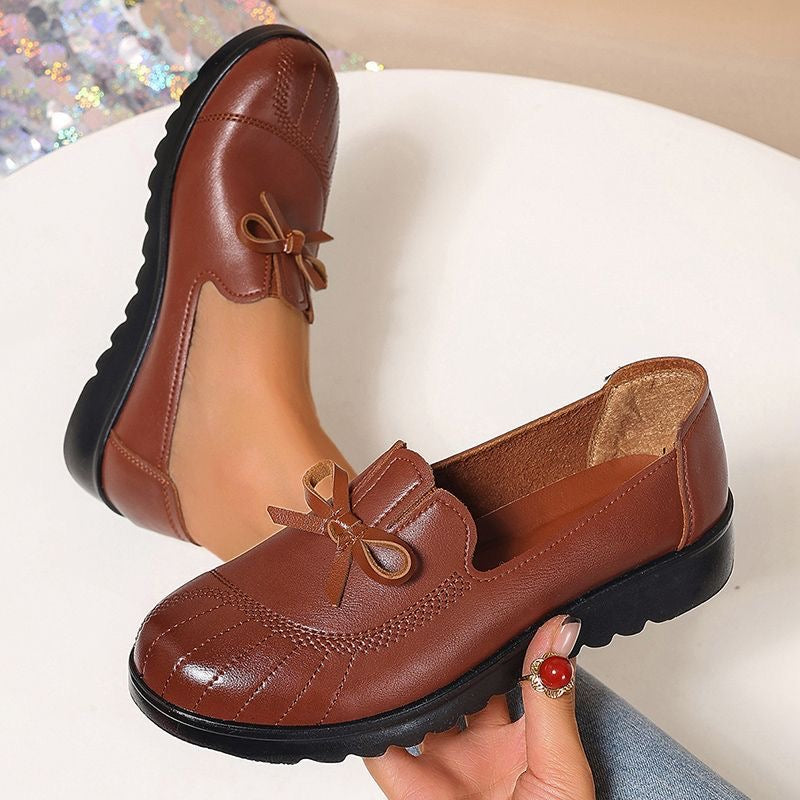 Zapatos de piel suave y antideslizante