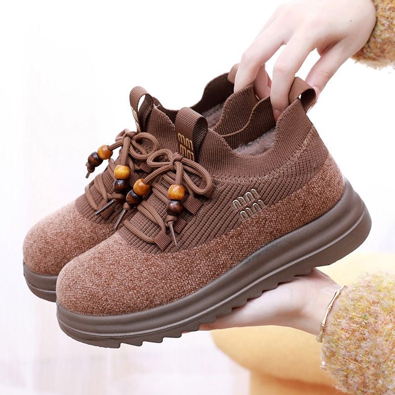 Zapatos de algodón cálidos y antideslizantes