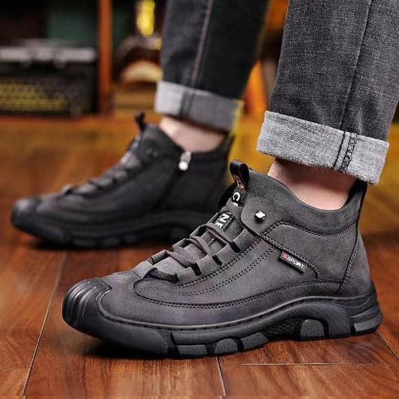 Suela gruesa más zapatos de algodón polar