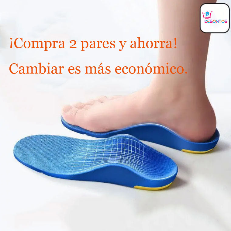 Plantillas de corrección plantar