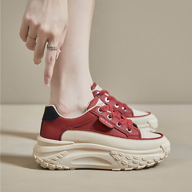 Comfortabele platform sneakers voor dames