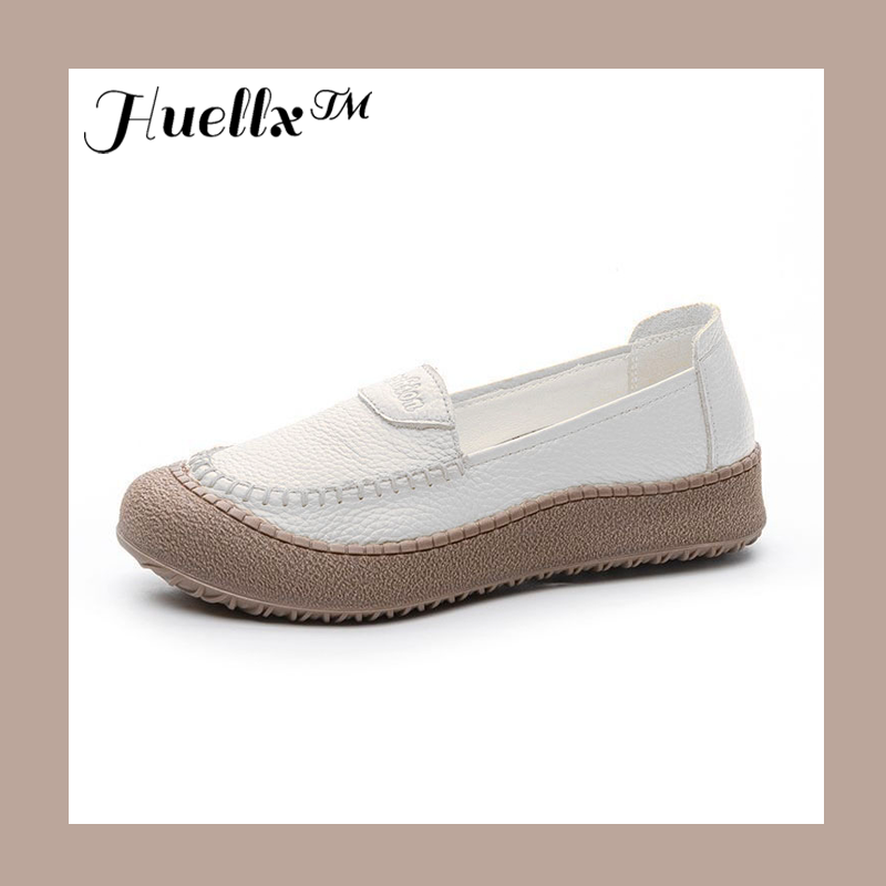 Schoenen met zachte zolen gemaakt van 100% echt rundleer.