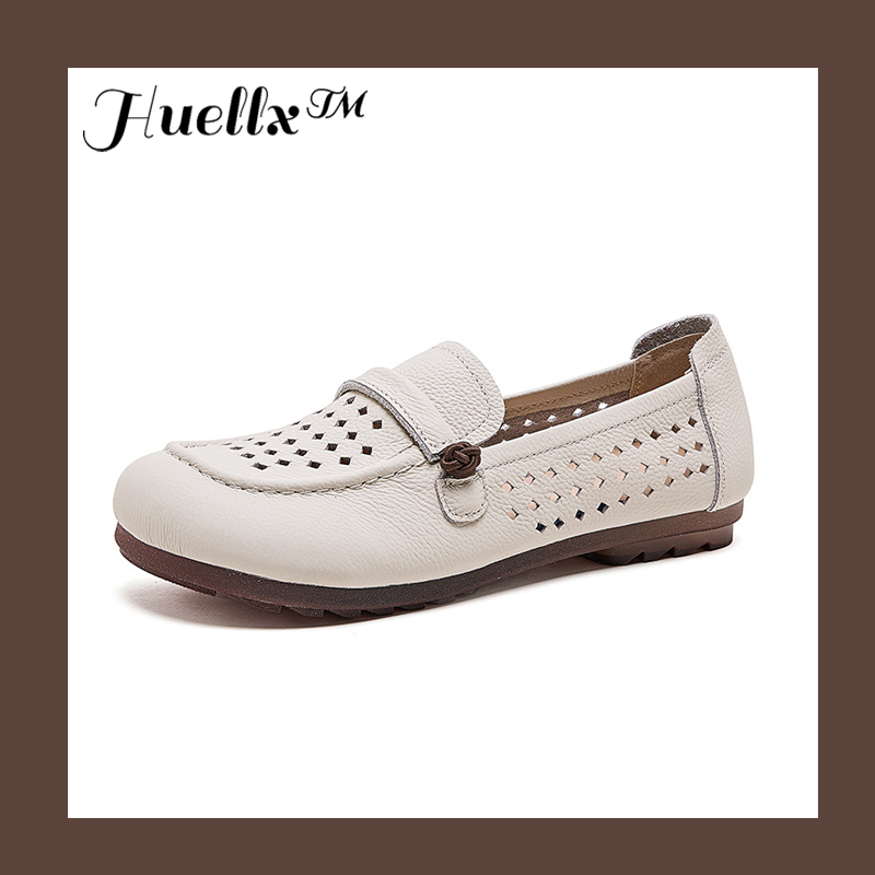 Zapatos de suela blanda 100% de cuero genuino