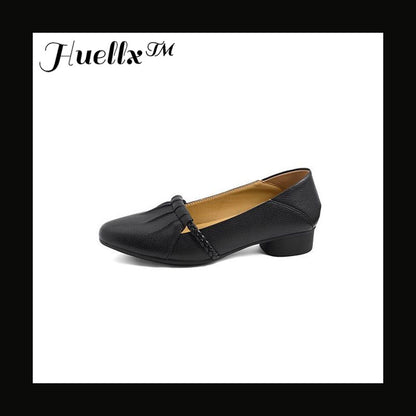 Zapatos de piel suave para mujer