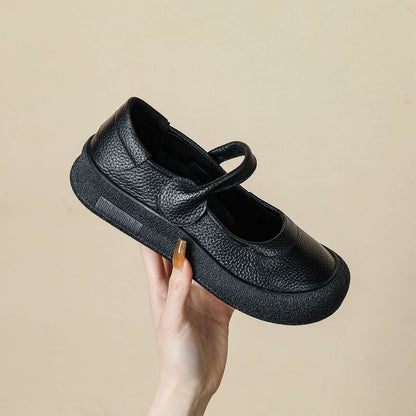 2026 Nuevos zapatos piel vacuno primera capa