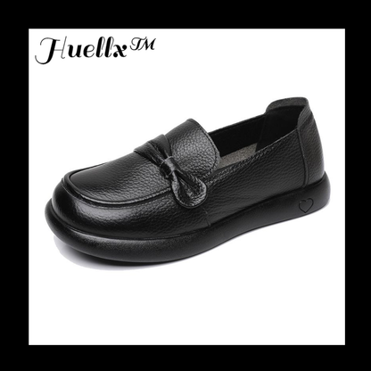 Zapatos de cuero cómodos y transpirables