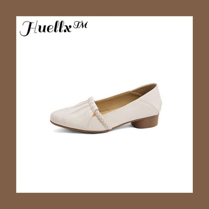 Zapatos de piel suave para mujer