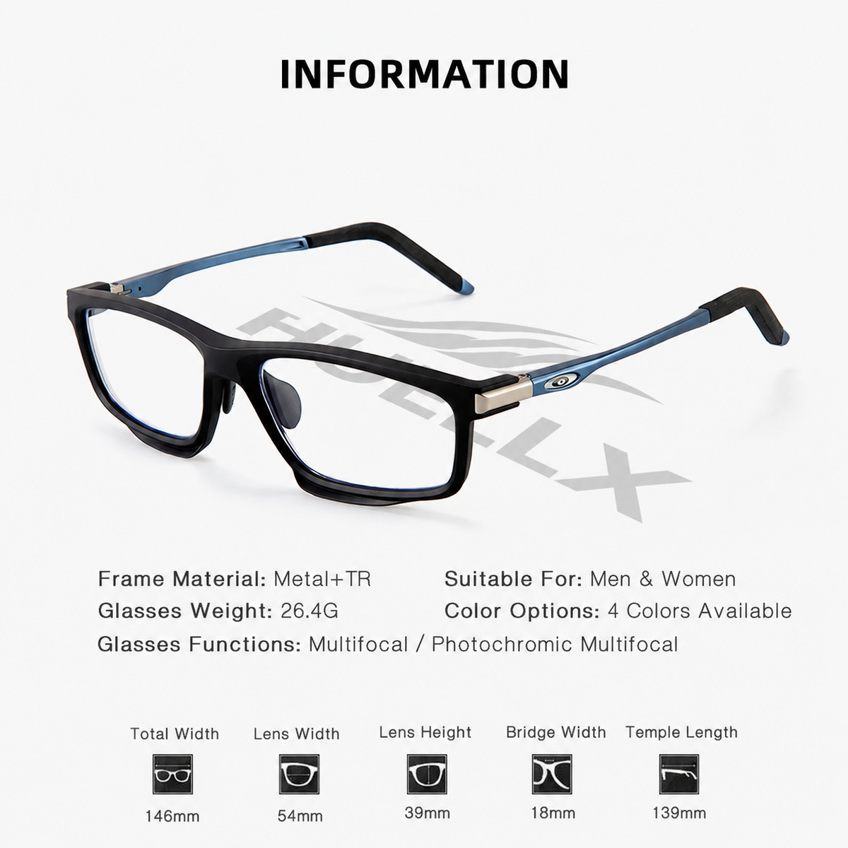 SPORTS OUTDOOR ULTRALICHTE MULTIFOCALE LEESBRIL