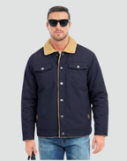 Huellx™ | Warme Truckerjas met Sherpa-voering