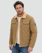 Huellx™ | Warme Truckerjas met Sherpa-voering