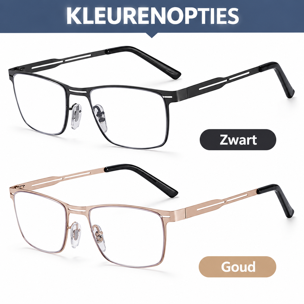 Grote multifocale meekleurende bril