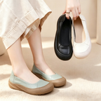 Leren schoenen van echt leer met een flexibele zool