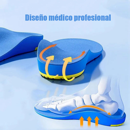 Plantillas de corrección plantar