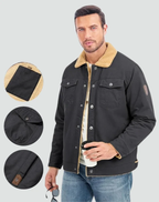 Huellx™ | Warme Truckerjas met Sherpa-voering