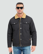 Huellx™ | Warme Truckerjas met Sherpa-voering