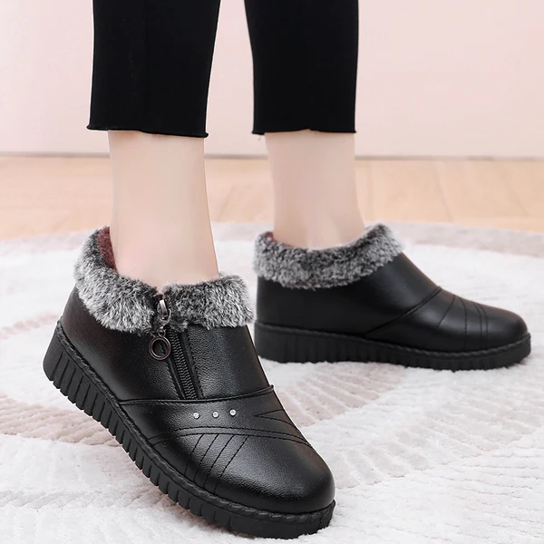 Socioc™-Zapatos cálidos de suela gruesa de lana