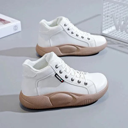 Botas Martin de suela gruesa de caña alta para mujer