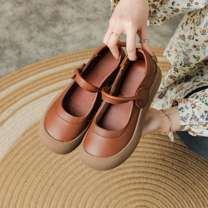 2026 Nuevos zapatos piel vacuno primera capa