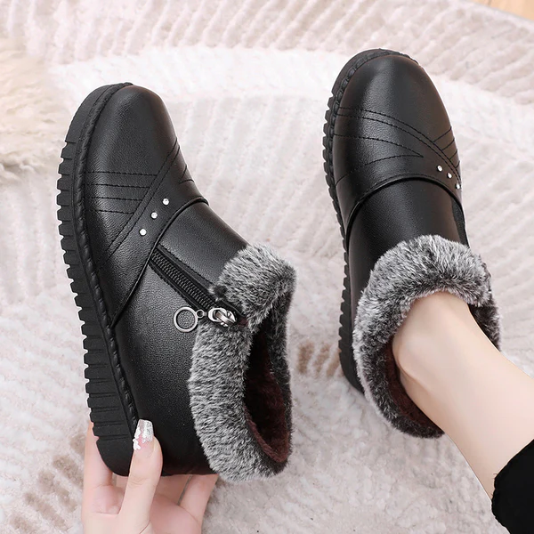 Socioc™-Zapatos cálidos de suela gruesa de lana