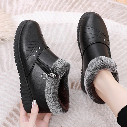 Socioc™-Zapatos cálidos de suela gruesa de lana