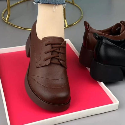 Zapatos de piel cómodos con suela blanda