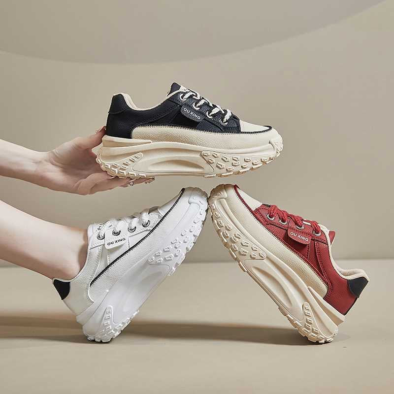 Comfortabele platform sneakers voor dames
