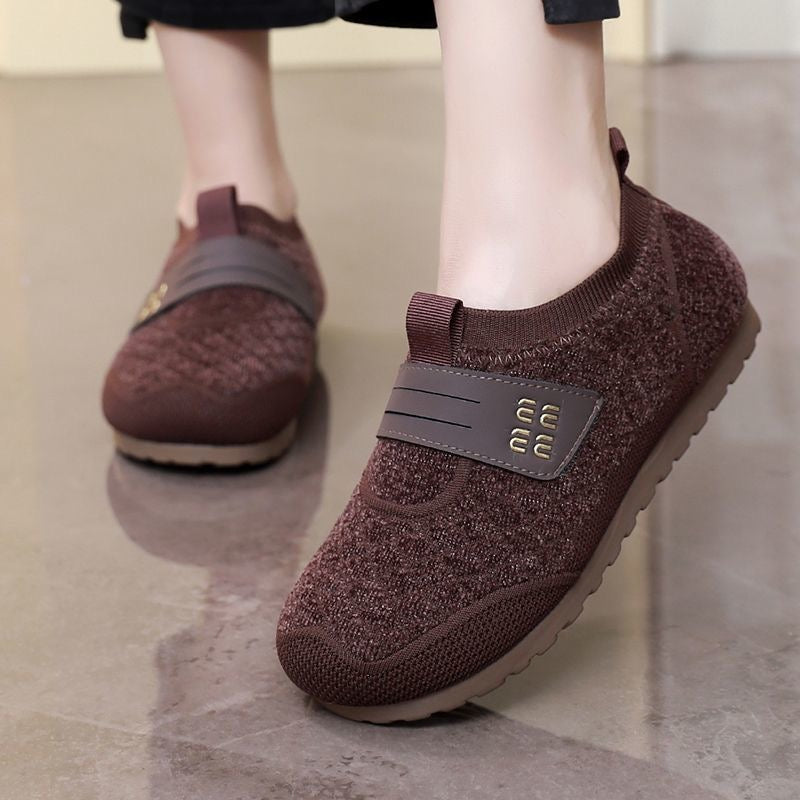 Zapatos cómodos de algodón con forro polar