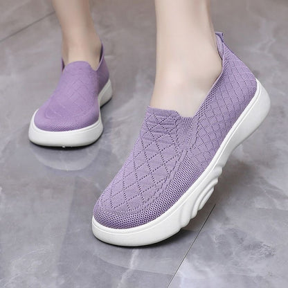 Zapatillas de tenis planas de corte bajo