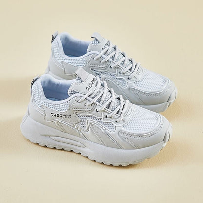 Zapatillas deportivas casuales de malla transpirable