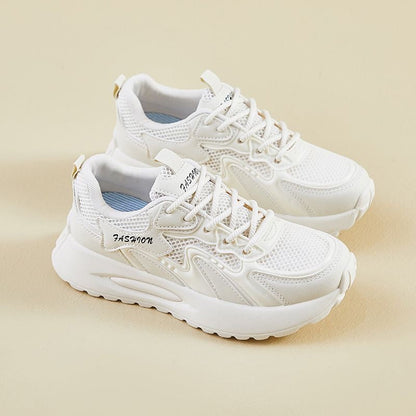 Zapatillas deportivas casuales de malla transpirable