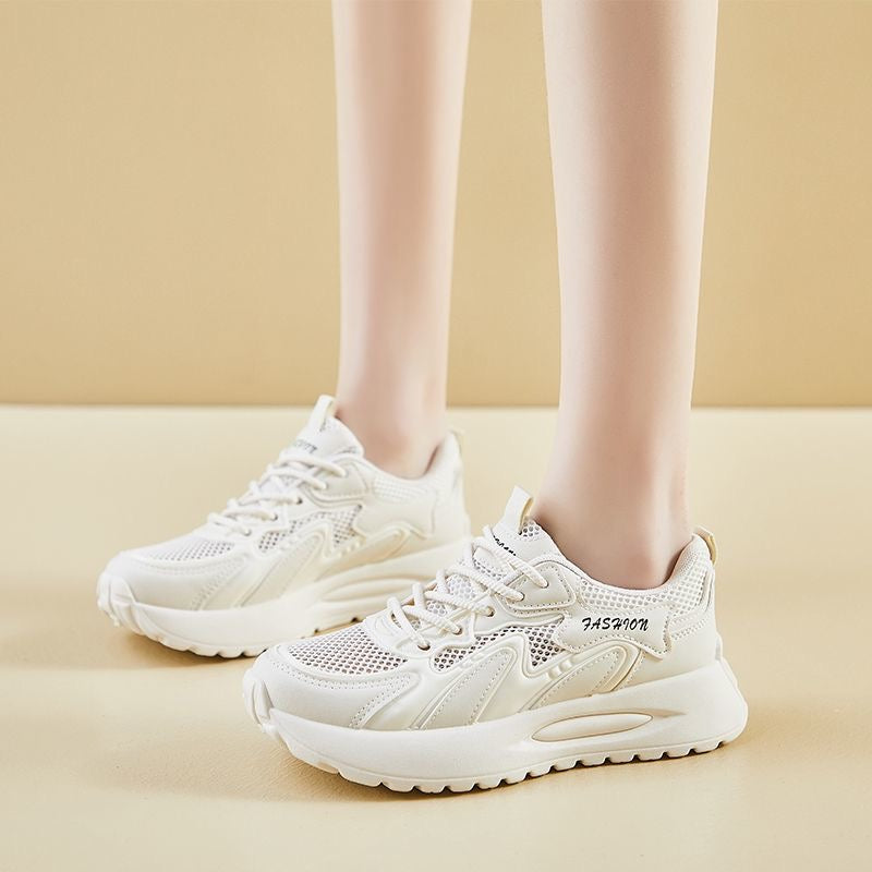 Zapatillas deportivas casuales de malla transpirable