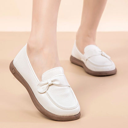 Zapatos de cuero cómodos y transpirables