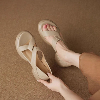 Sandalias ligeras de suela blanda