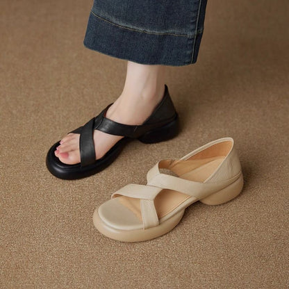 Sandalias ligeras de suela blanda