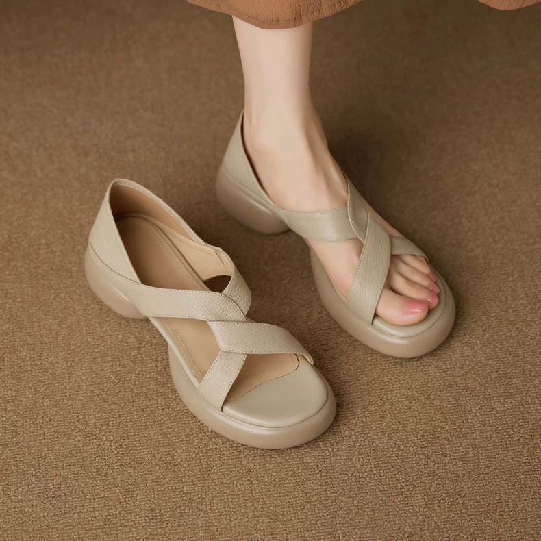 Sandalias ligeras de suela blanda