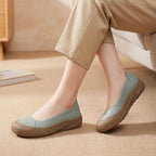 Leren schoenen van echt leer met een flexibele zool