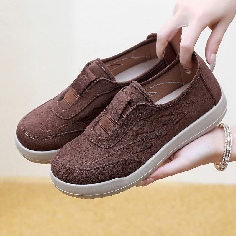 Zapatos para caminar con suela blanda