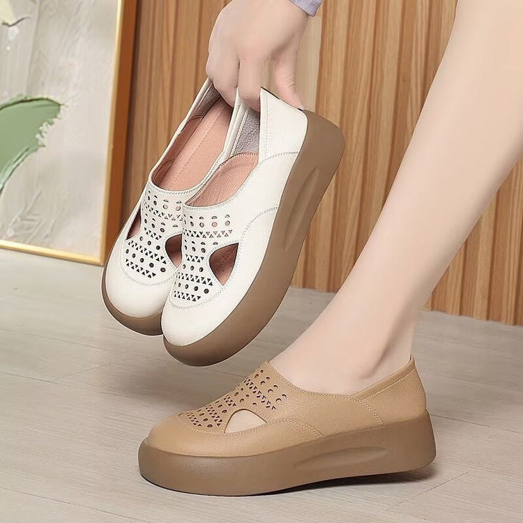 Comfortabele schoenen van 100% echt rundleer