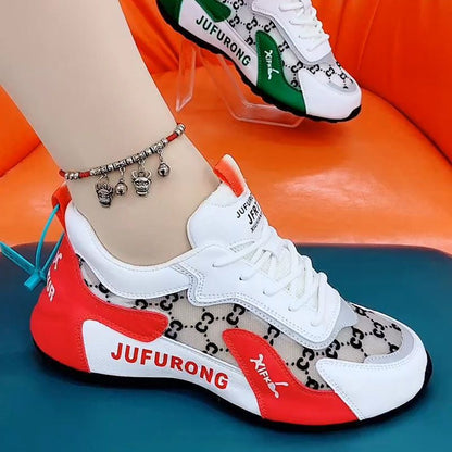 【Unisexo】Zapatos de malla con bloques de color