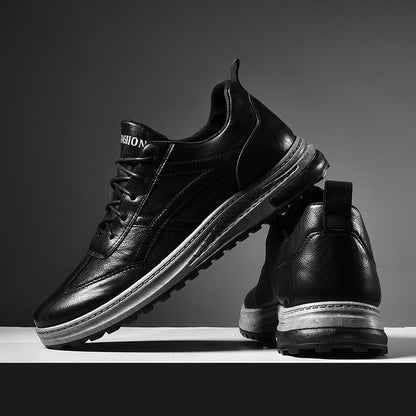Zapatos deportivos de cuero para hombre