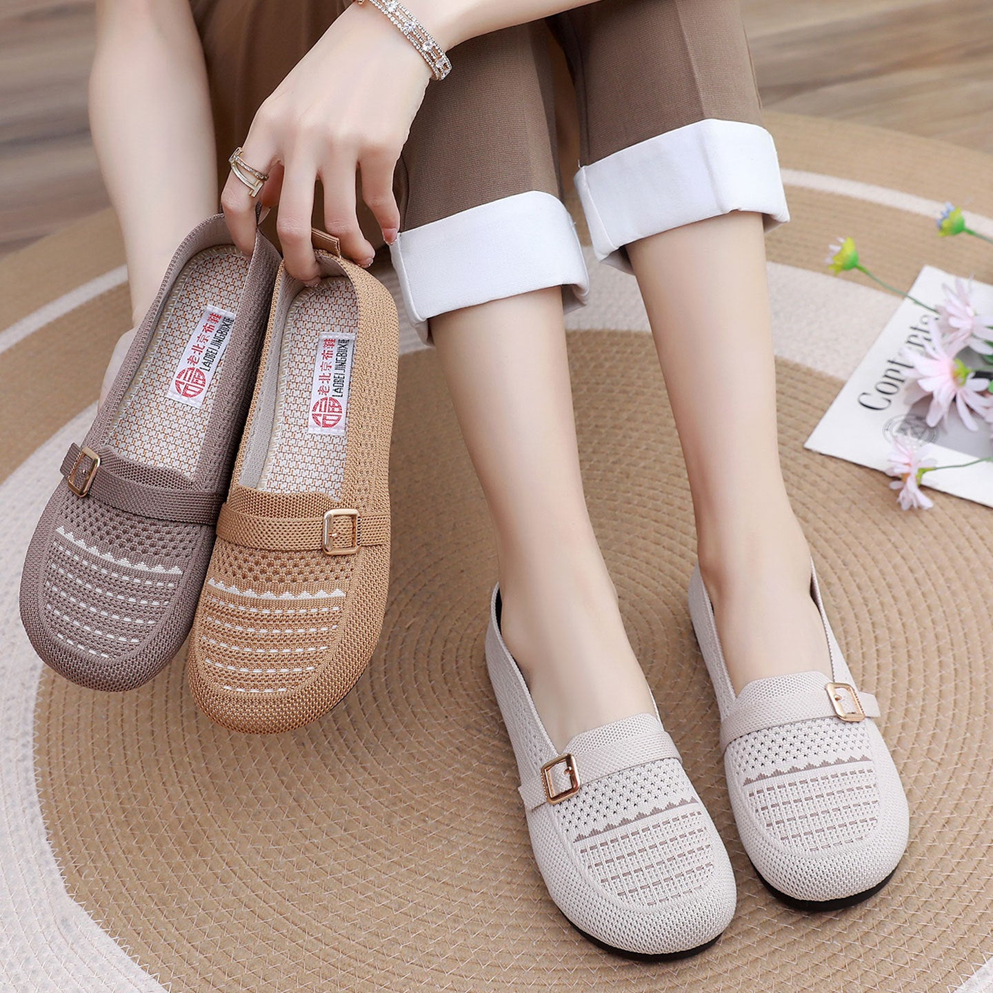 Zapato casual de suela blanda