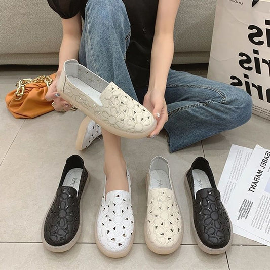 Zapatos planos de goma súper suaves