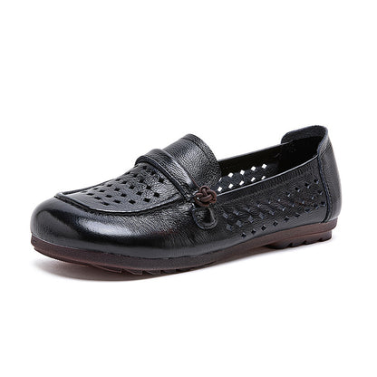 Zapatos de suela blanda 100% de cuero genuino