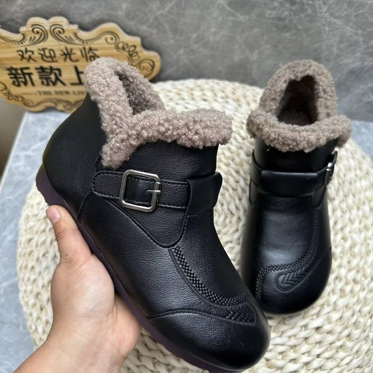 Botines de felpa antideslizante