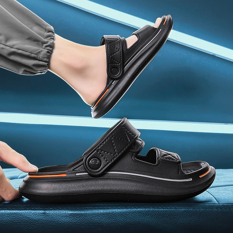 Sandalias doble uso hombre suela gruesa