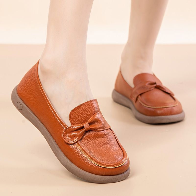 Zapatos de cuero cómodos y transpirables