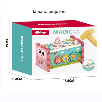 Juguete educativo para bebés con hexaedro multifuncional