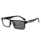 Halbrandlose photochrome Lesebrille