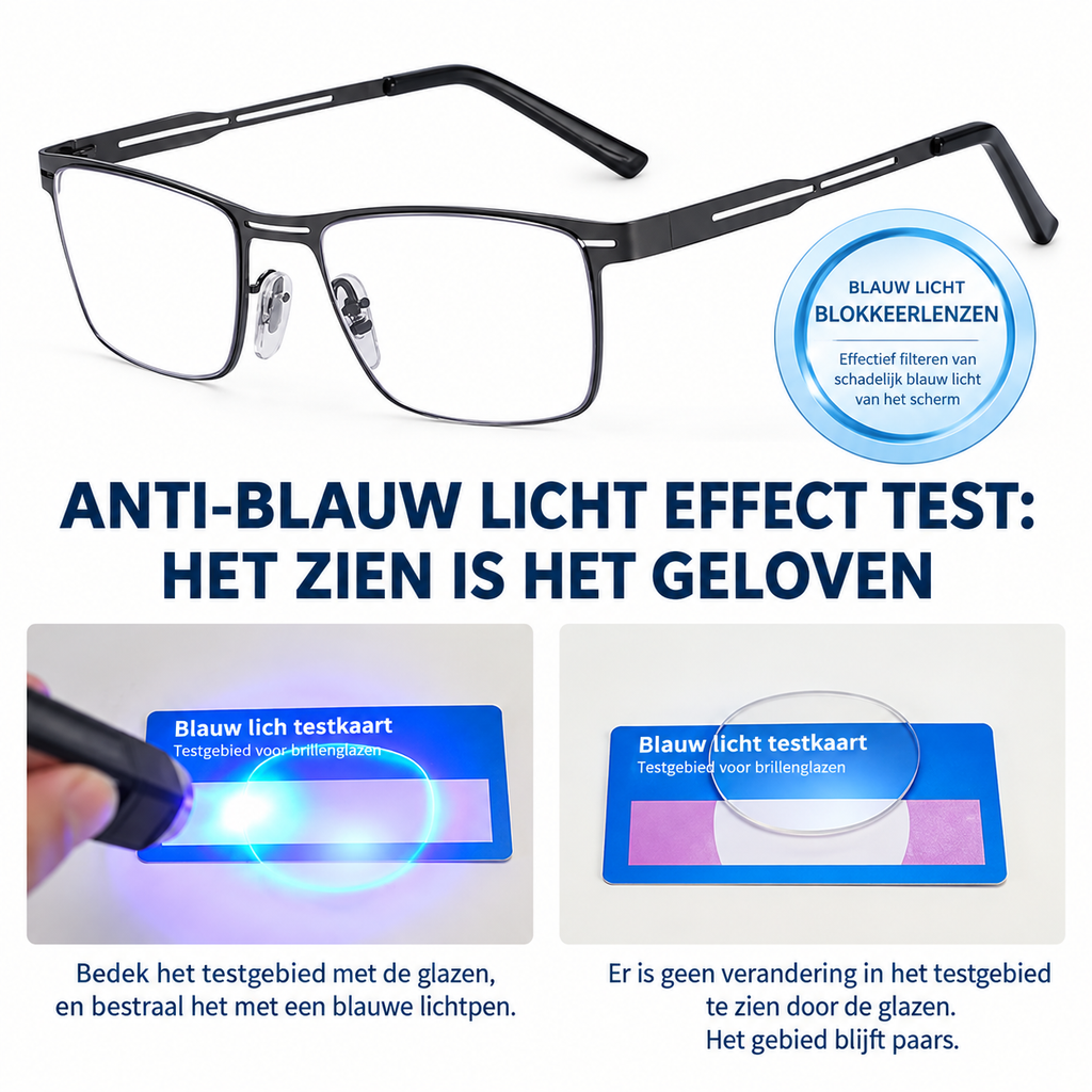 Grote multifocale meekleurende bril