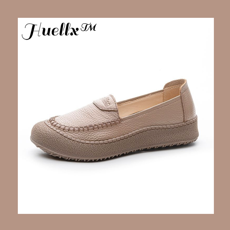 Schoenen met zachte zolen gemaakt van 100% echt rundleer.